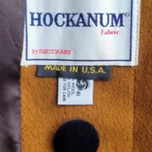 Vintage David Benjamin designer collection brown and black wool swing jacket - Picture 2 of 14